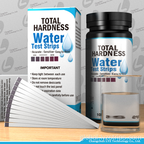 Water Total Test Kits Hardness LYZ amazon hot water hardness test strips Manufactory